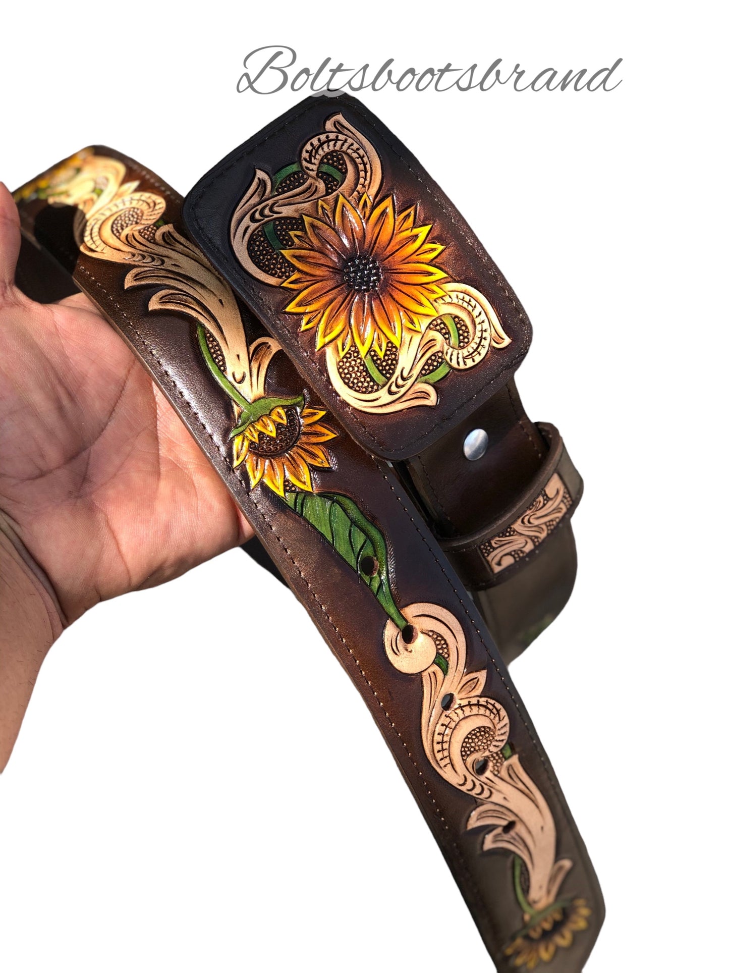 The original sunflower belt 🌻