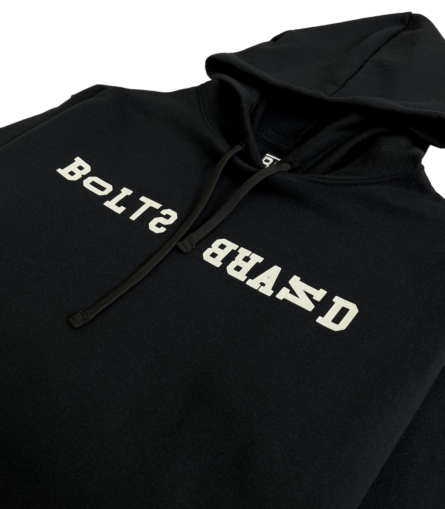 Bolts brand black hoodie